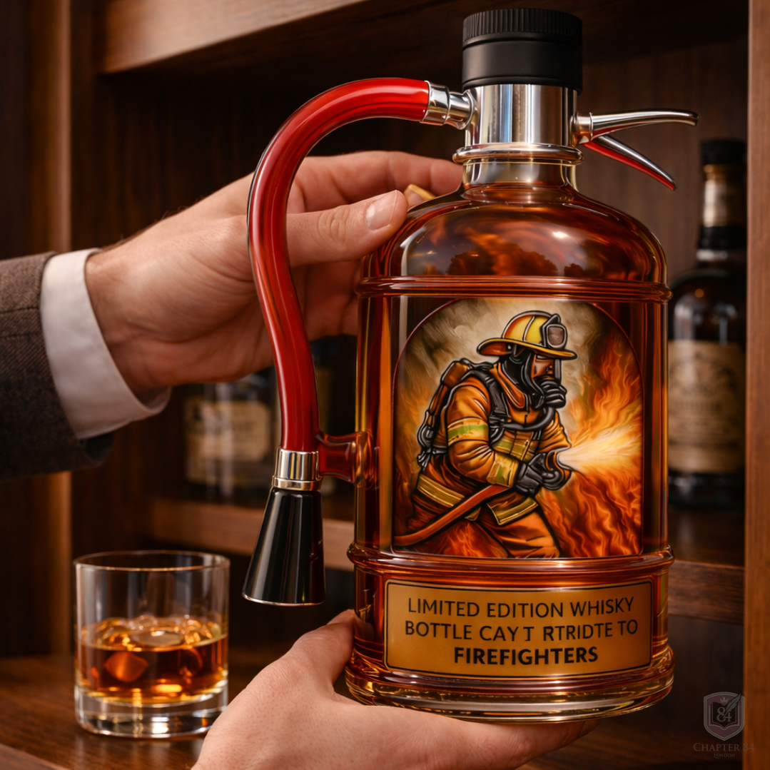 Whiskykaraff - Brandsläckarutgåva