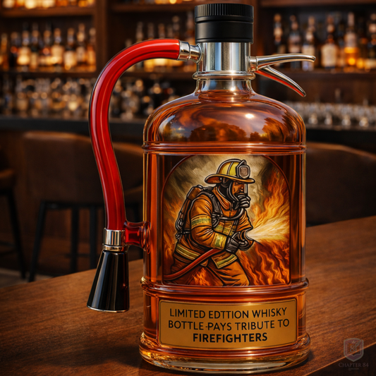 Whiskykaraff - Brandsläckarutgåva