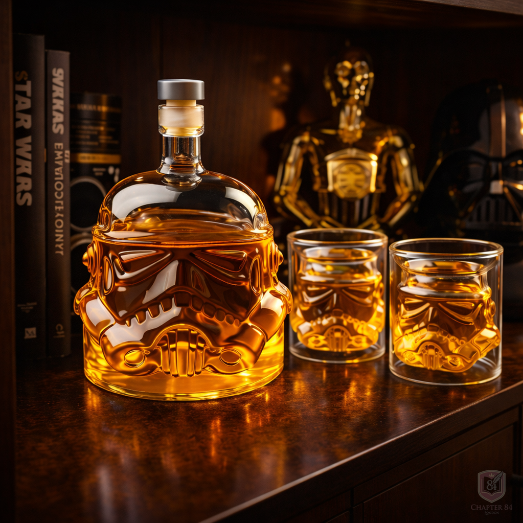 Whiskykaraff – Set med karaff och glas
