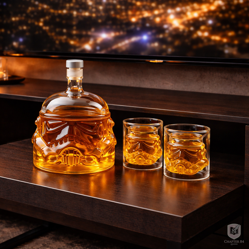 Whiskykaraff – Set med karaff och glas
