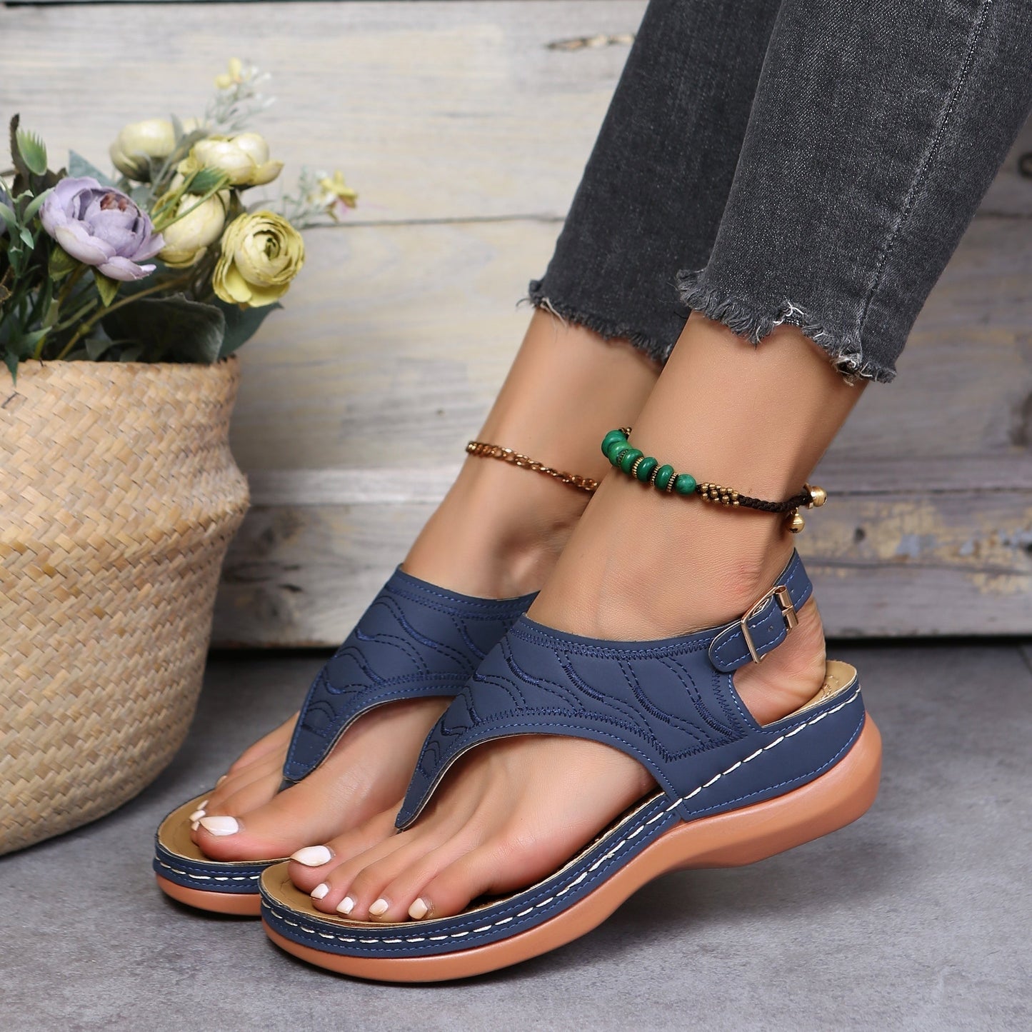 Clara | Sandales Confort Ergonomique