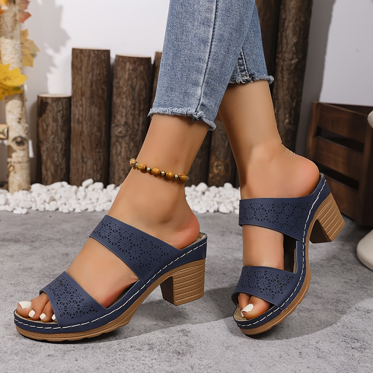 Inès | Eleganta Ortopediska Sandaler Komfort