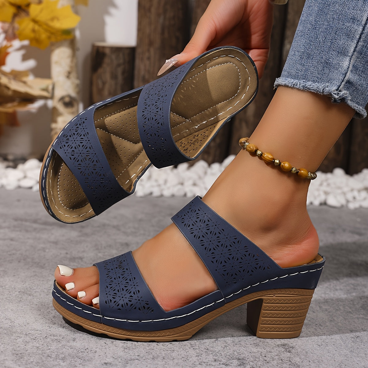 Inès | Eleganta Ortopediska Sandaler Komfort
