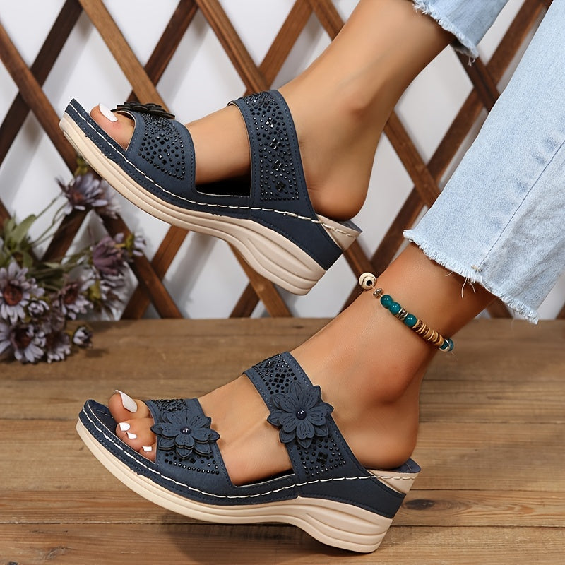 Rosalie | Bekväma sandaler med kilklack