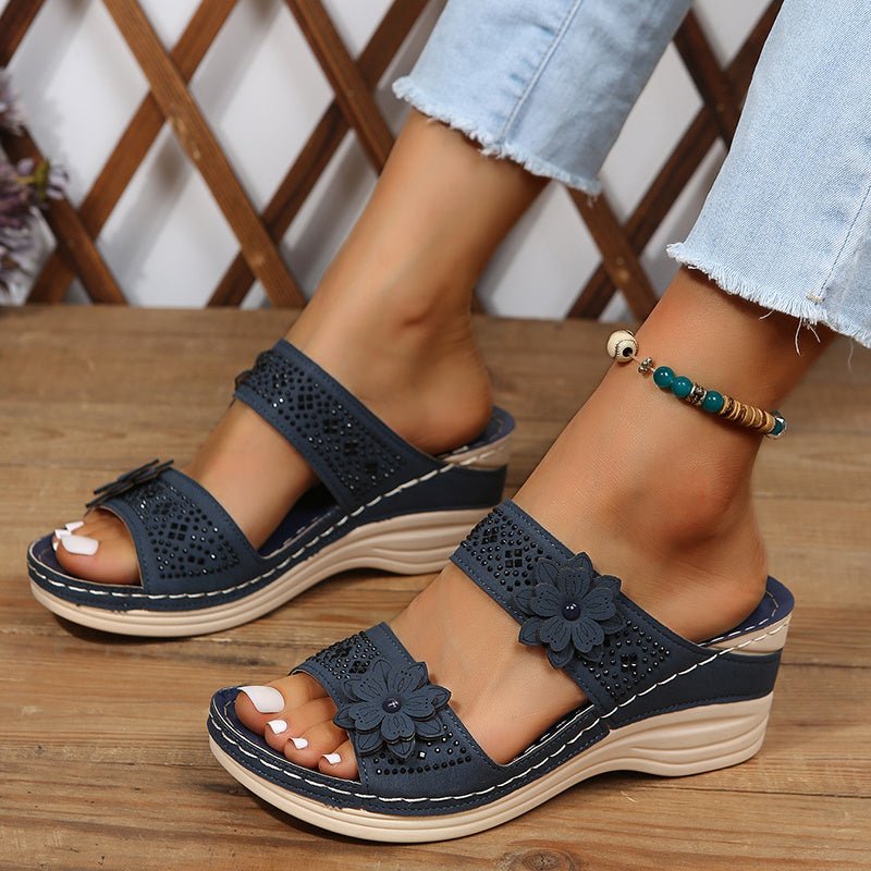 Rosalie | Bekväma sandaler med kilklack