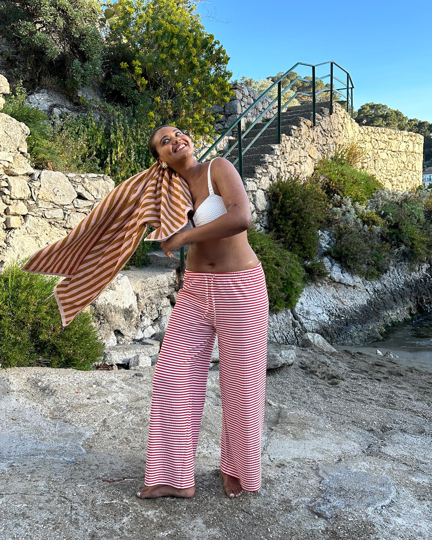 ALMA | Striped Pants