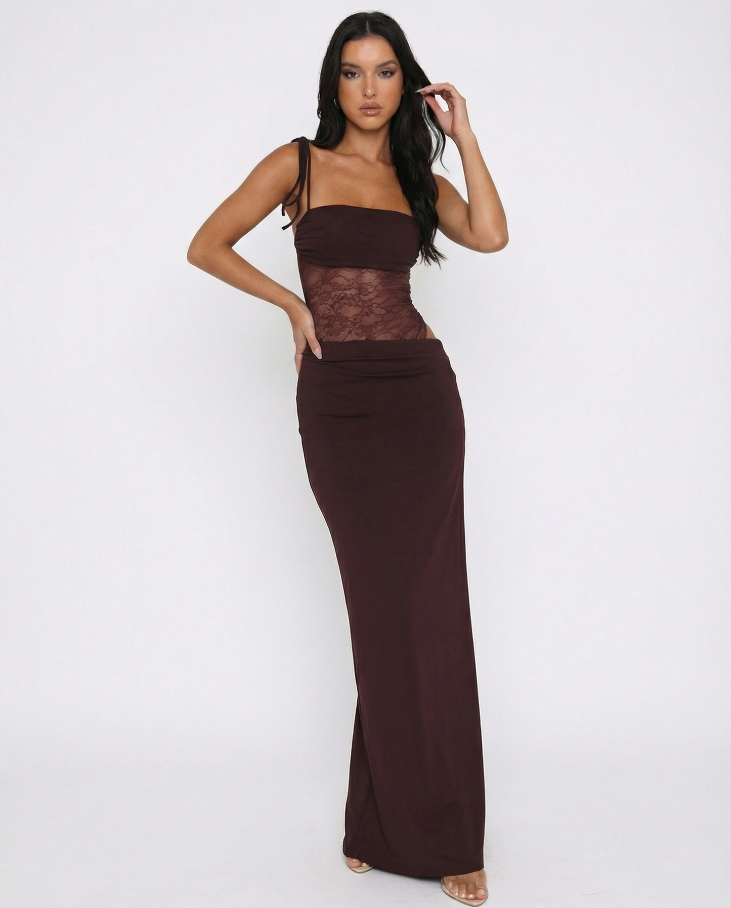 ALMA | Lace Panel Maxi