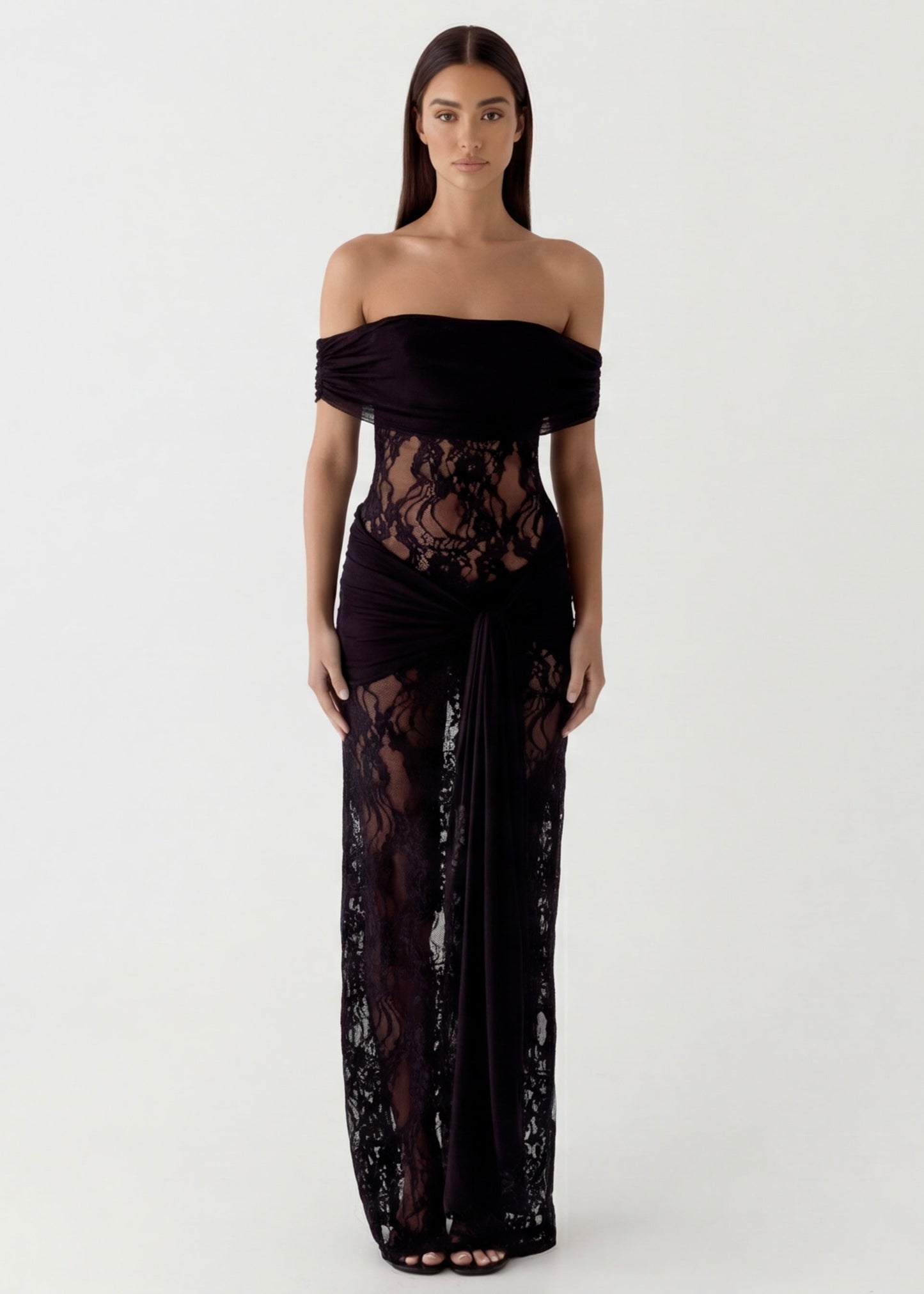 ALMA | Lace Gown Maxi
