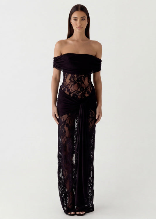 ALMA | Lace Gown Maxi