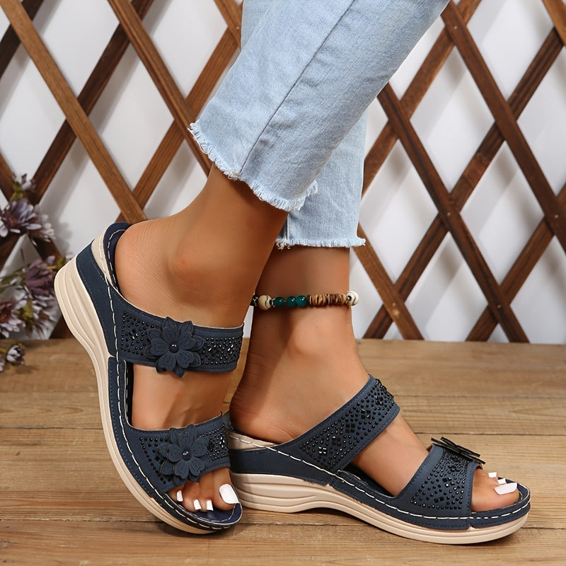 Rosalie | Bekväma sandaler med kilklack