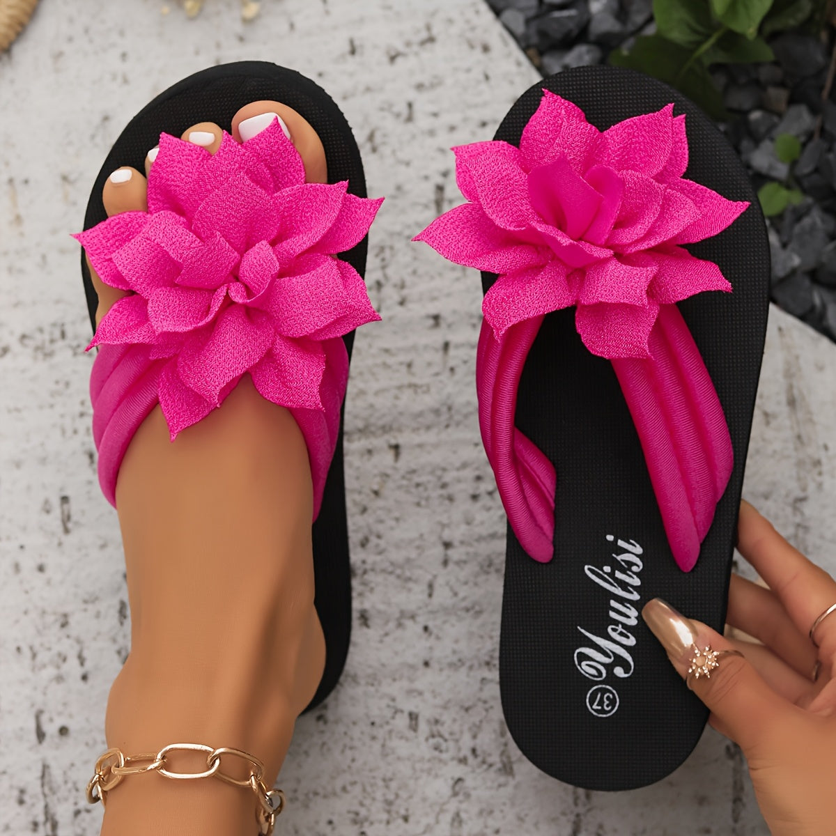 Livia | Eleganta blomsandaler