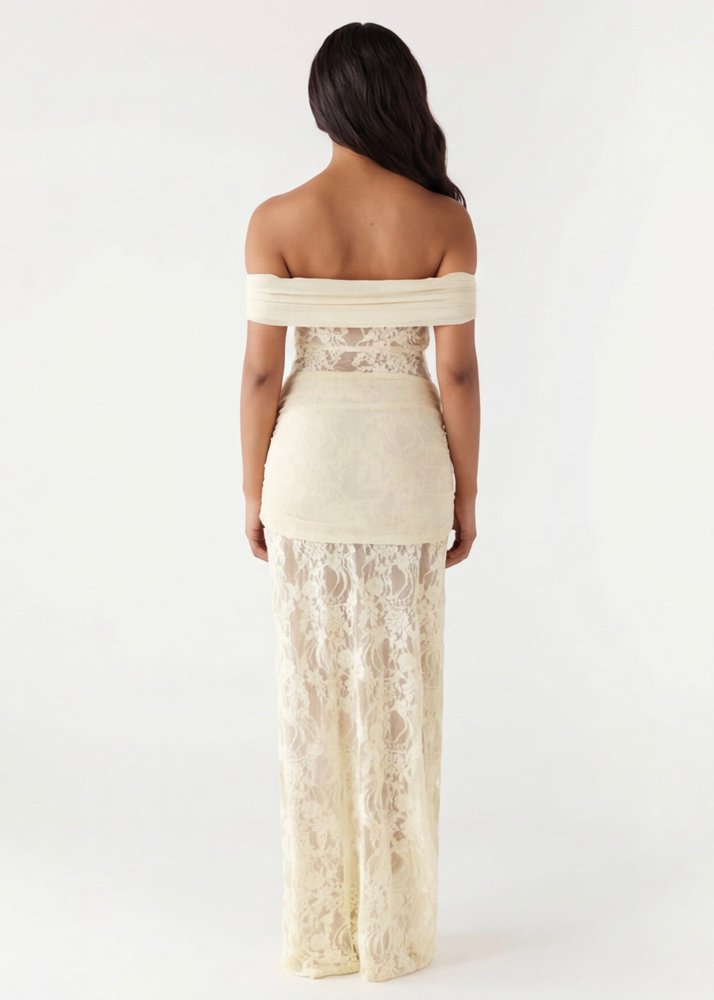ALMA | Lace Gown Maxi