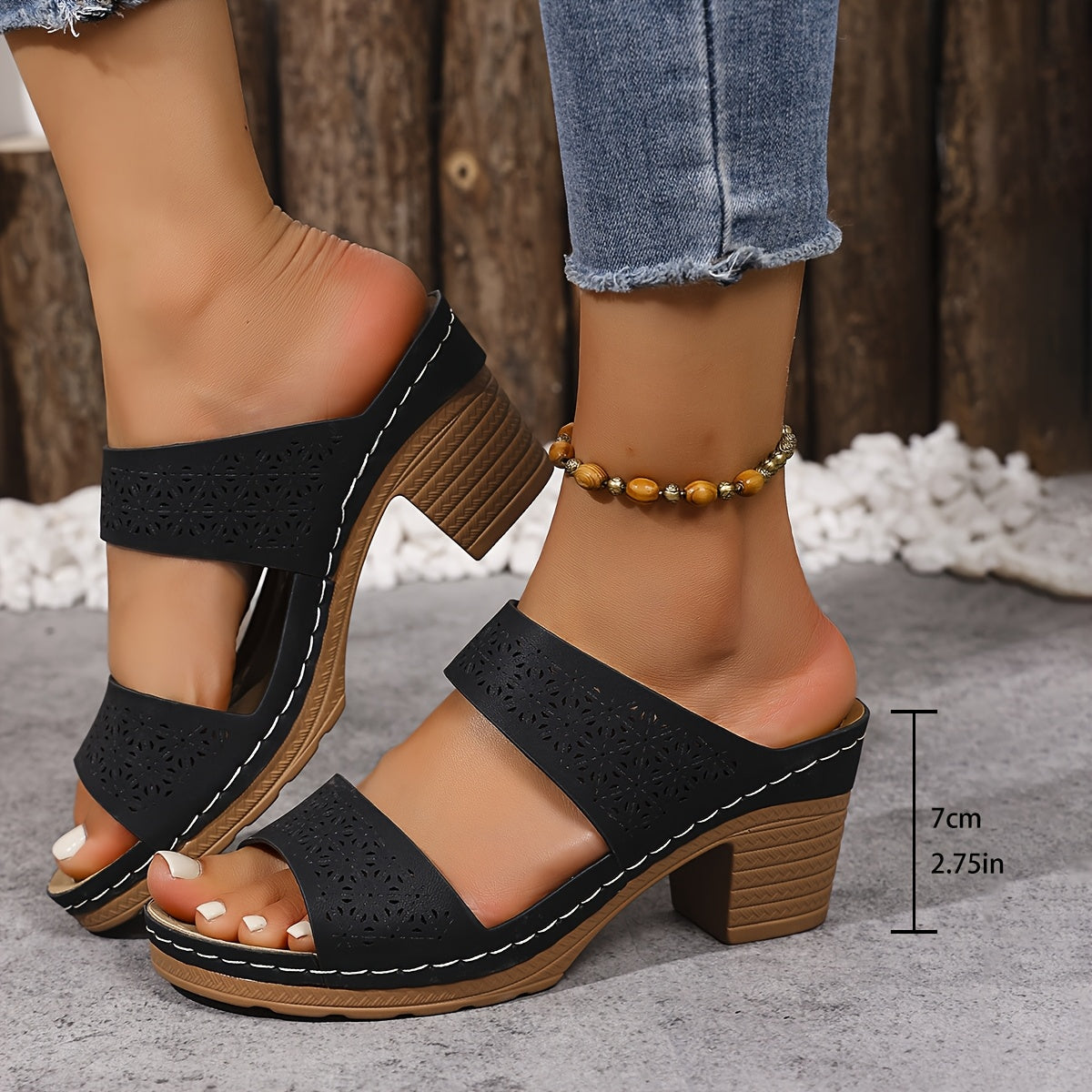 Inès | Eleganta Ortopediska Sandaler Komfort