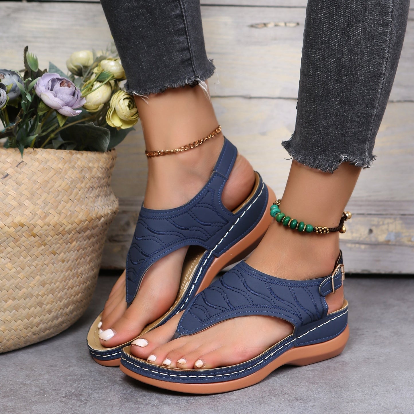 Clara | Sandales Confort Ergonomique