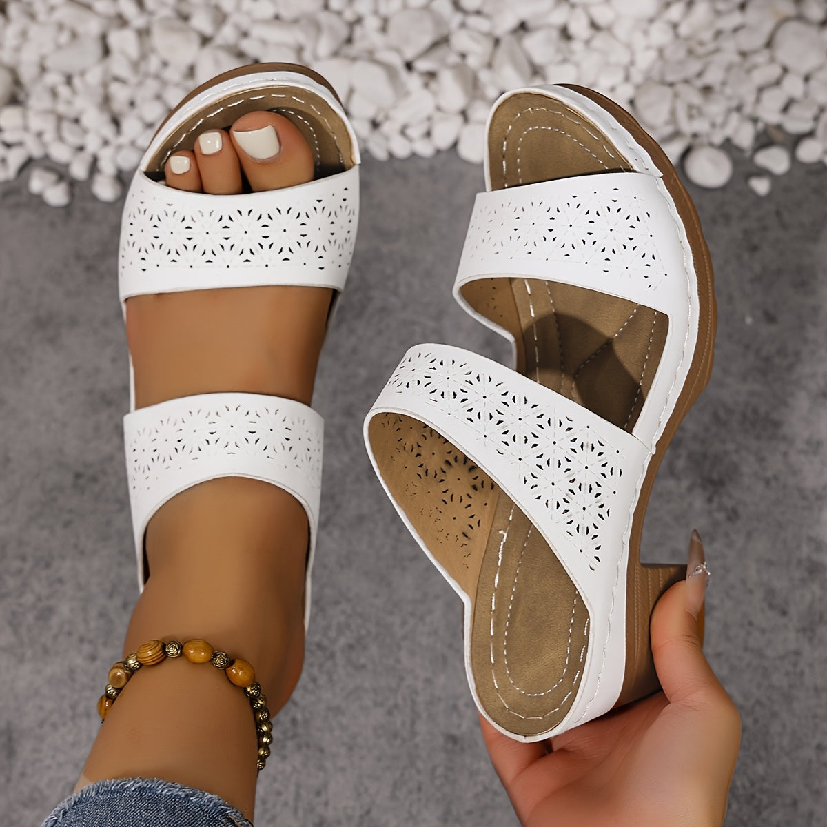 Inès | Eleganta Ortopediska Sandaler Komfort