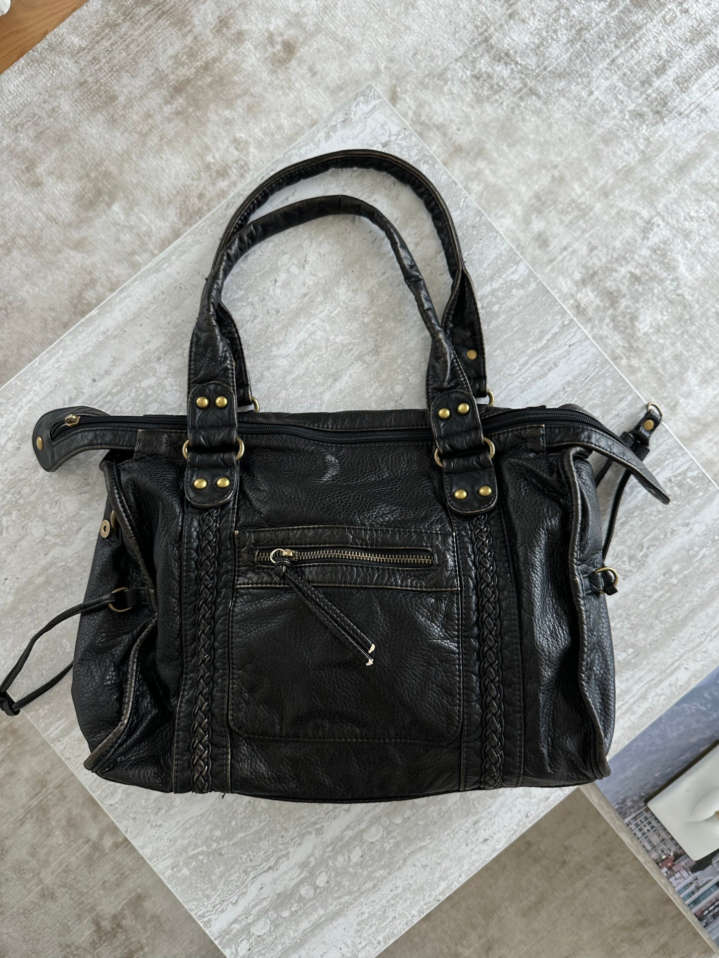 ALMA | Vintage Weave Shoulder Bag