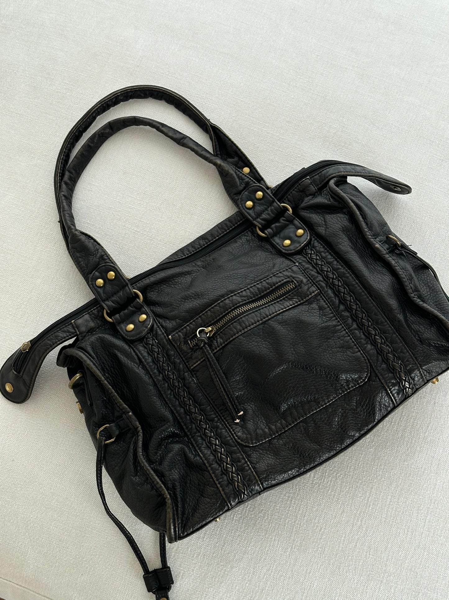 ALMA | Vintage Weave Shoulder Bag