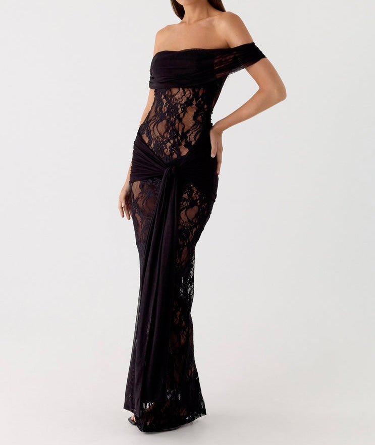 ALMA | Lace Gown Maxi