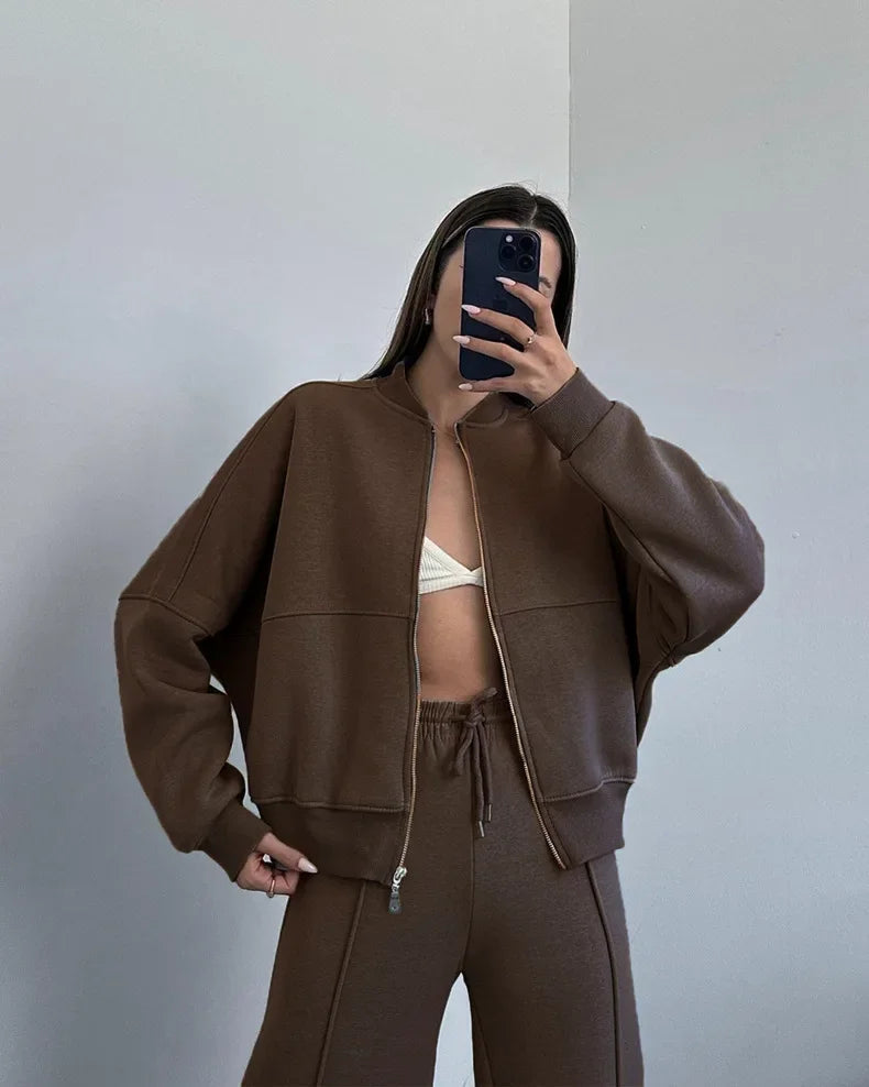 ALMA | Cozy Oversized Tracksuit