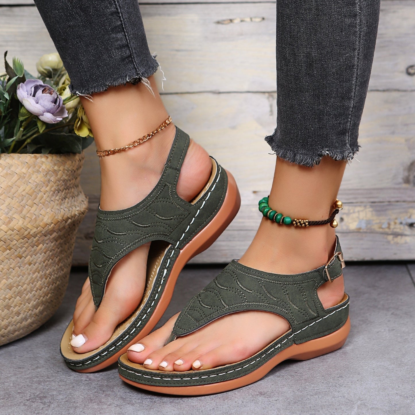 Clara | Sandales Confort Ergonomique