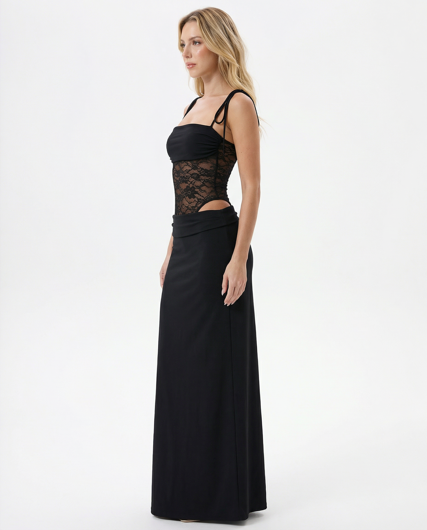 ALMA | Lace Panel Maxi