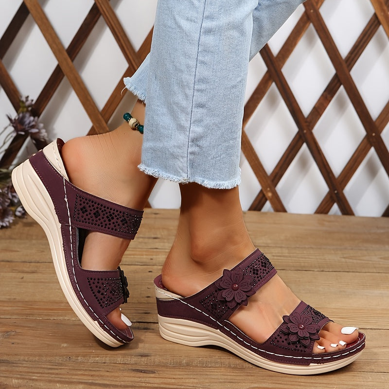 Rosalie | Bekväma sandaler med kilklack