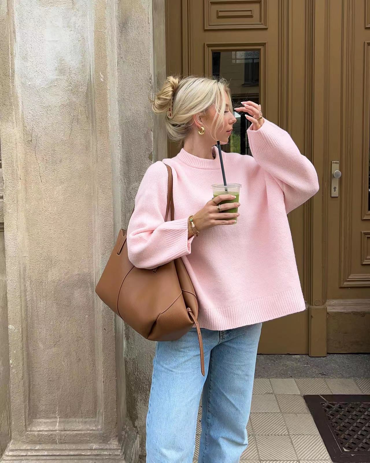 ALMA | Pink Cozy Sweater