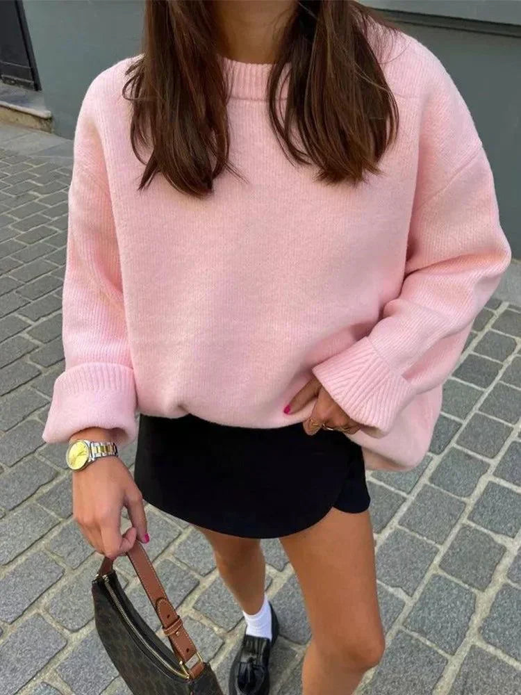 ALMA | Pink Cozy Sweater