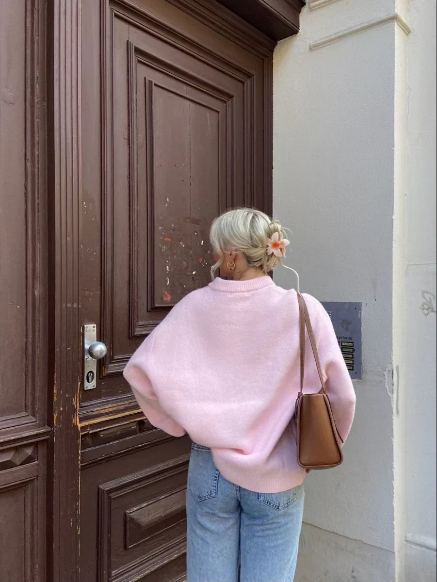ALMA | Pink Cozy Sweater