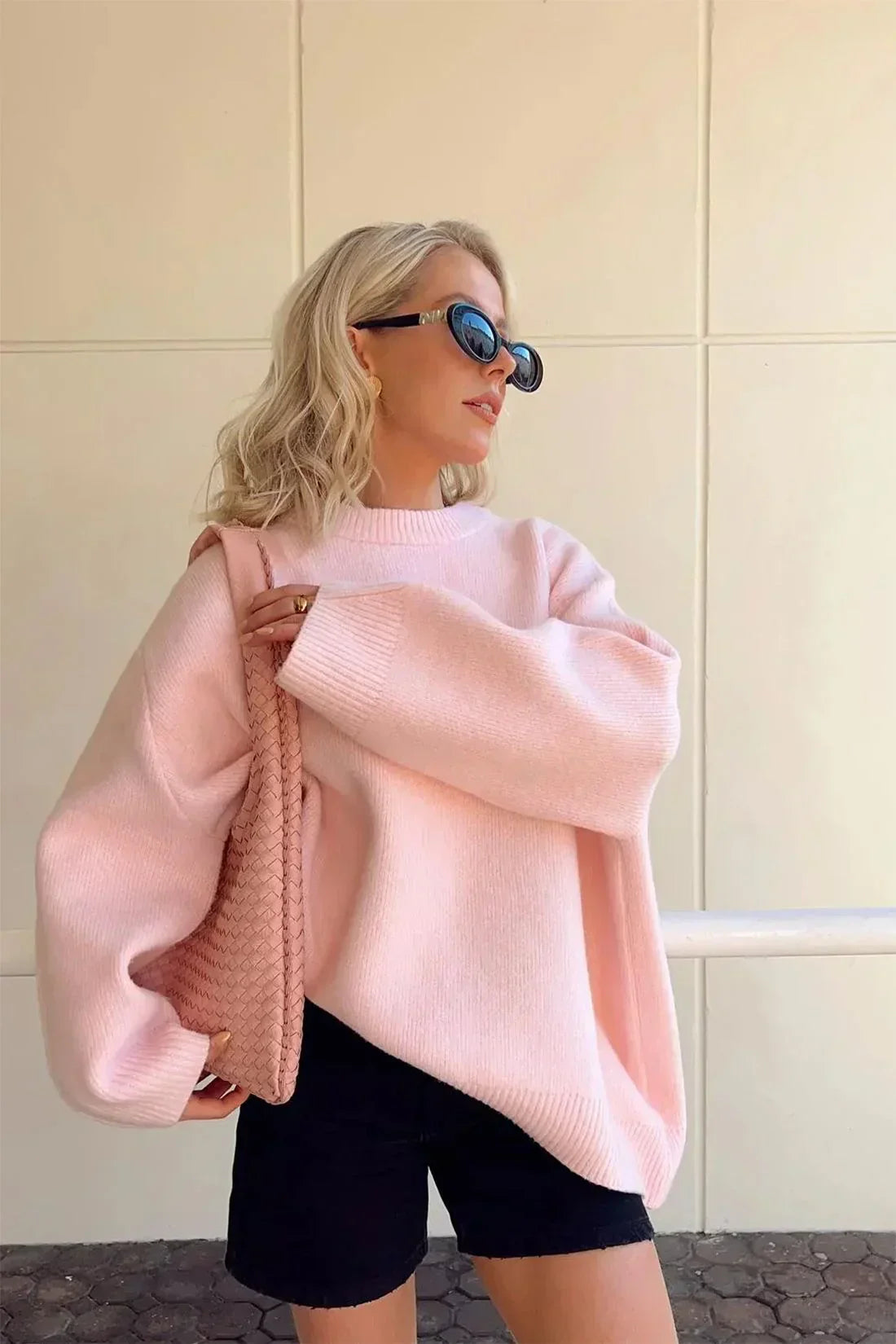 ALMA | Pink Cozy Sweater