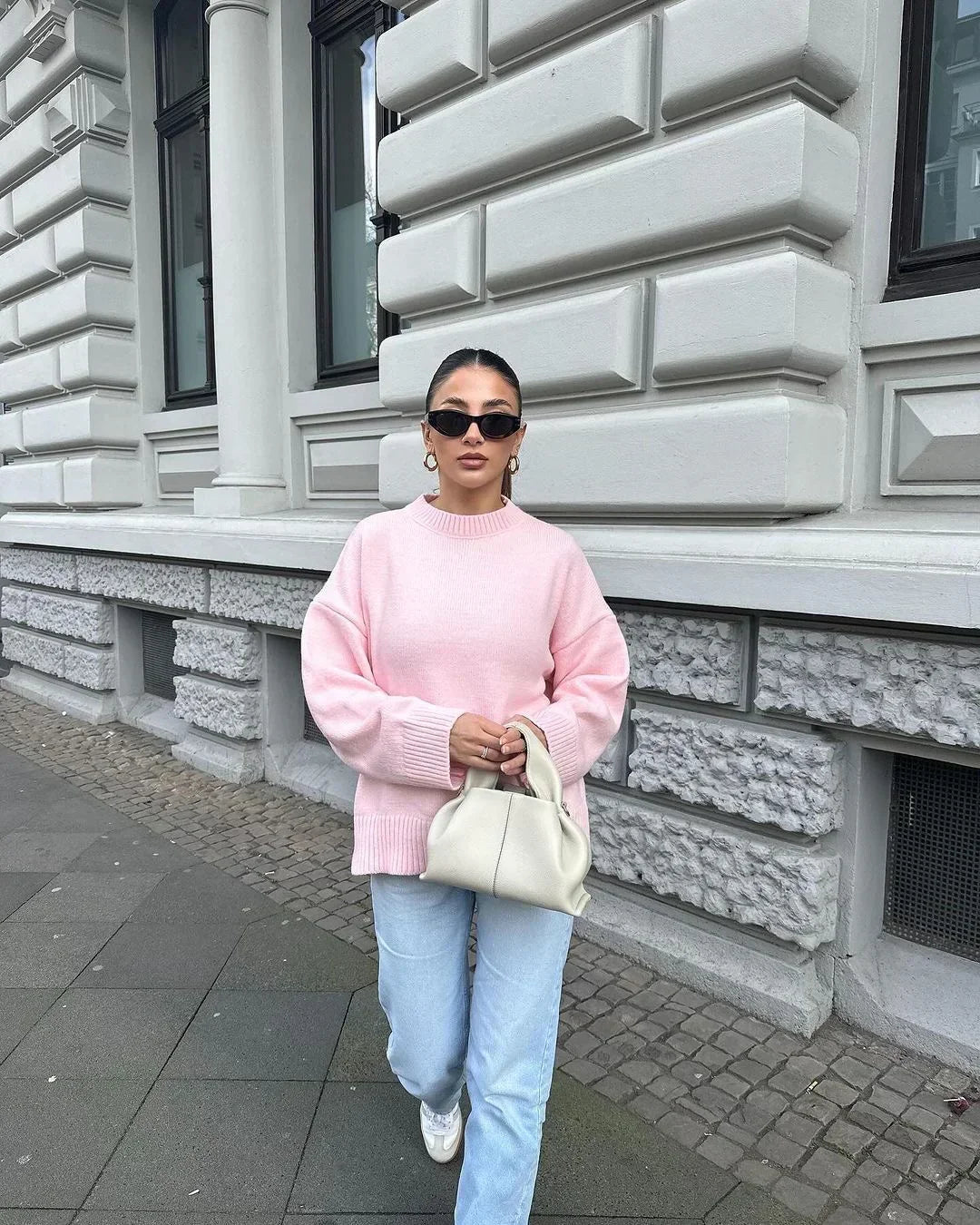 ALMA | Pink Cozy Sweater
