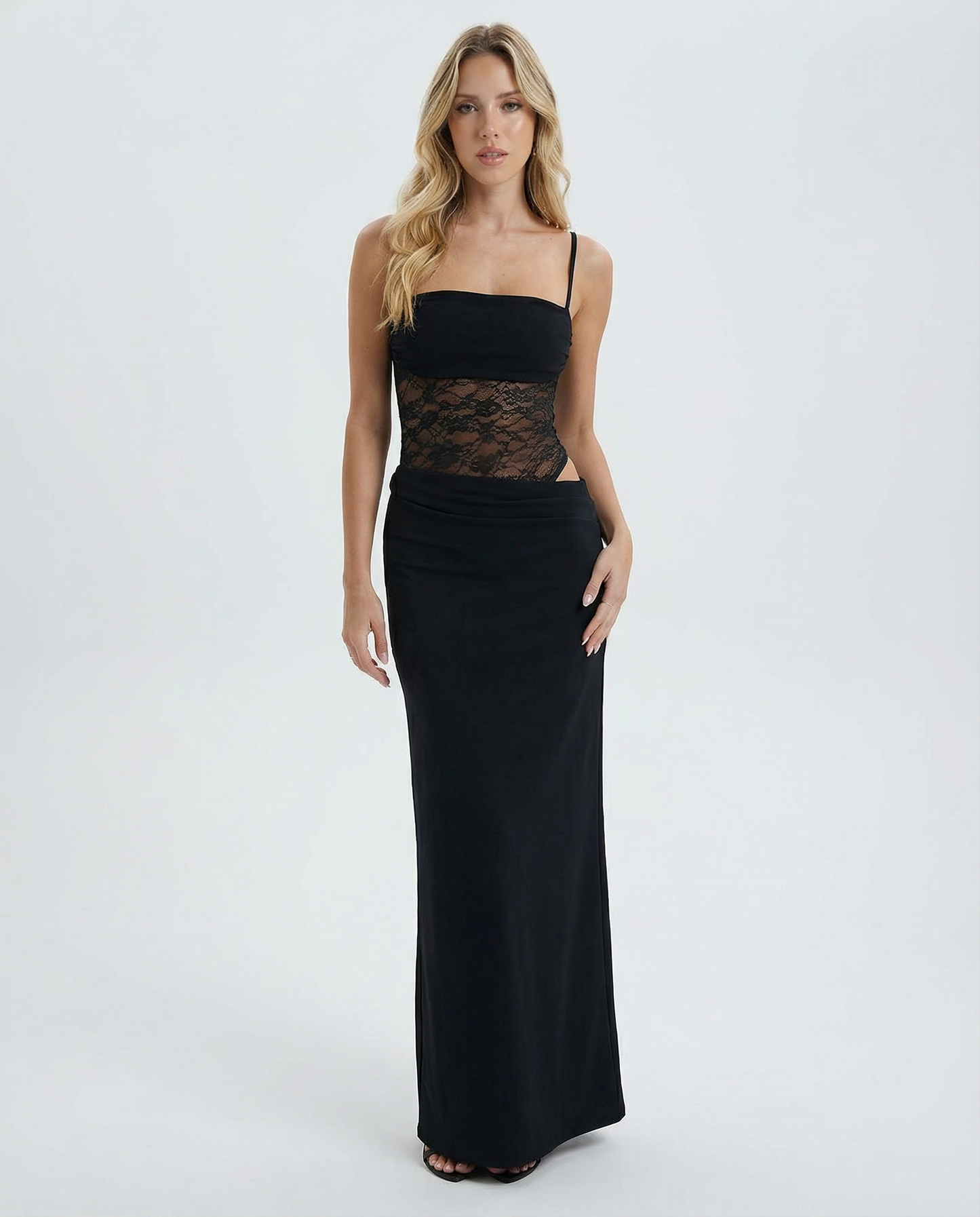 ALMA | Lace Panel Maxi