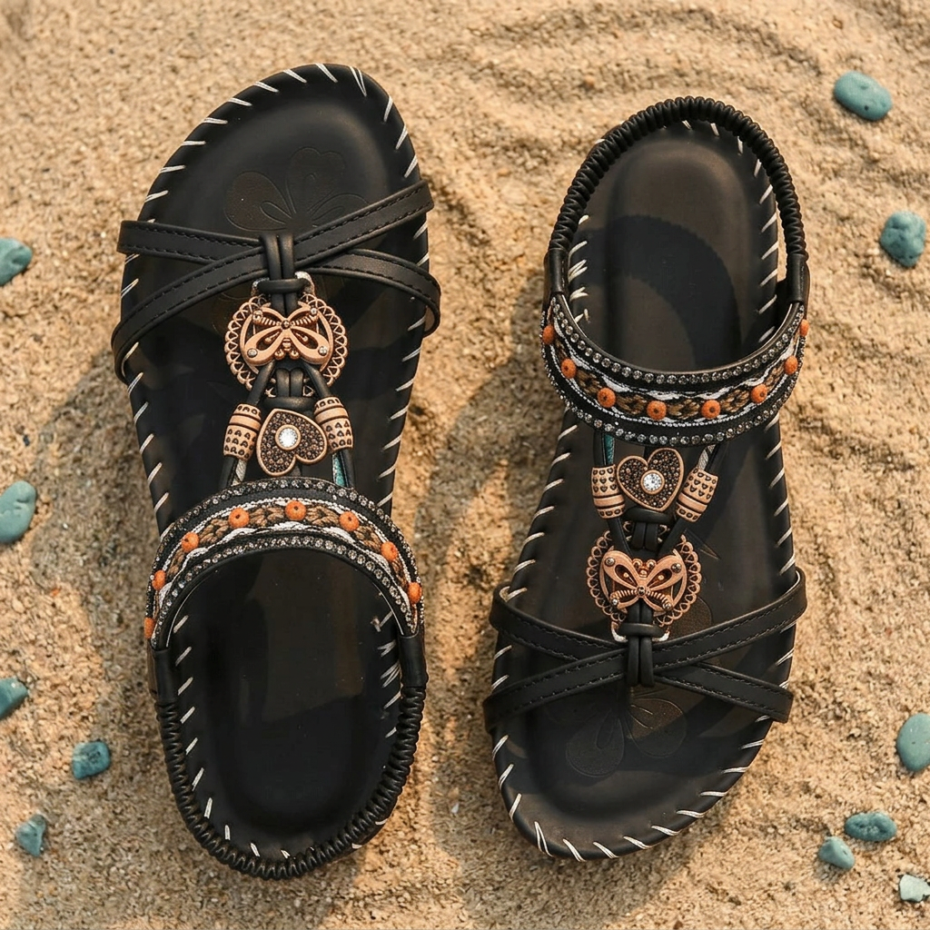 Élina | Bekväma bohemiska sandaler
