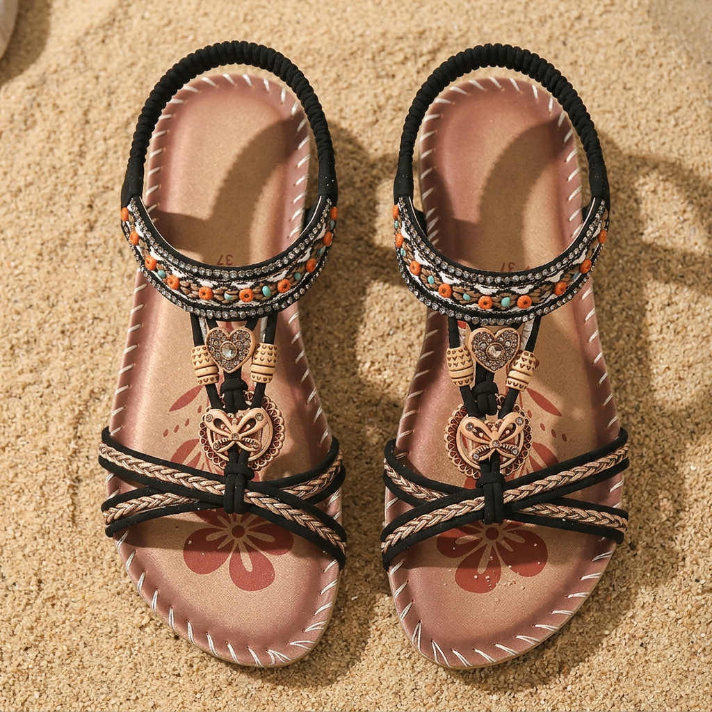 Élina | Bekväma bohemiska sandaler