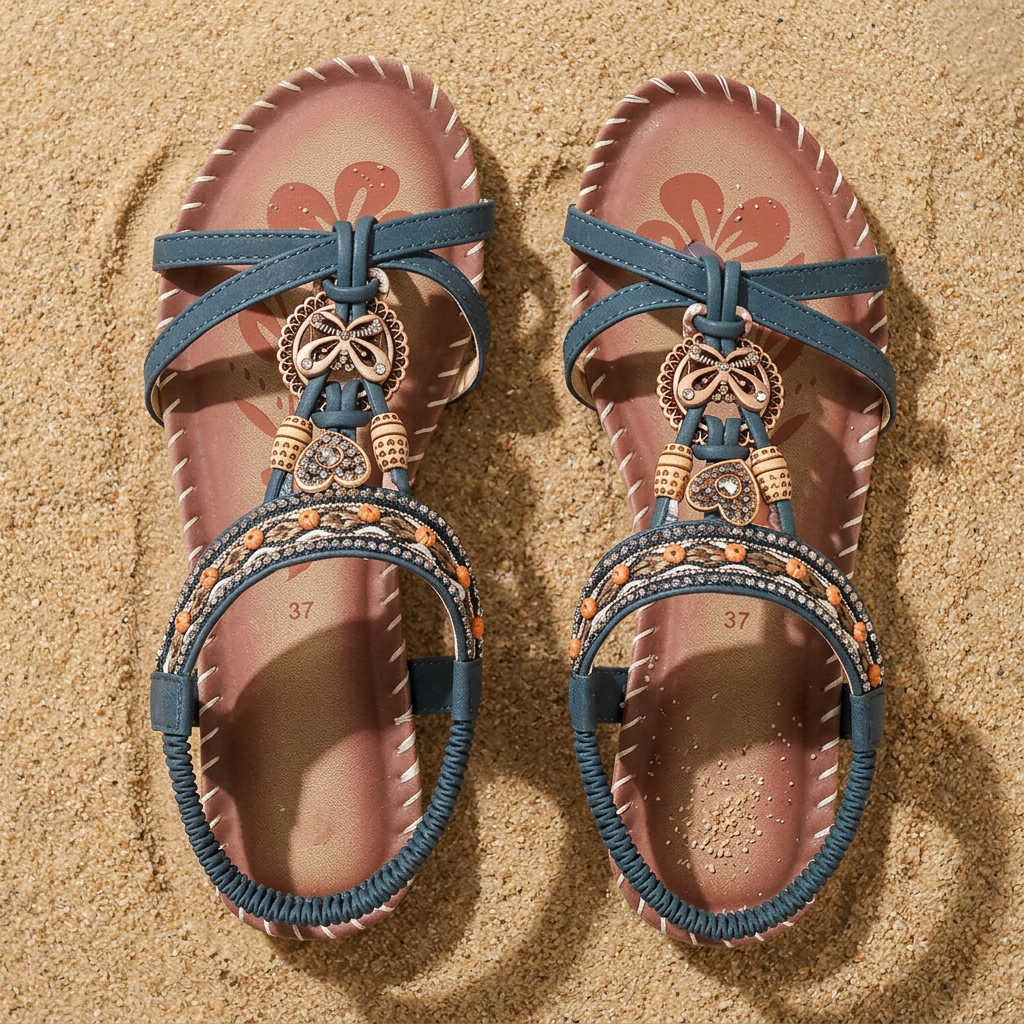Élina | Bekväma bohemiska sandaler