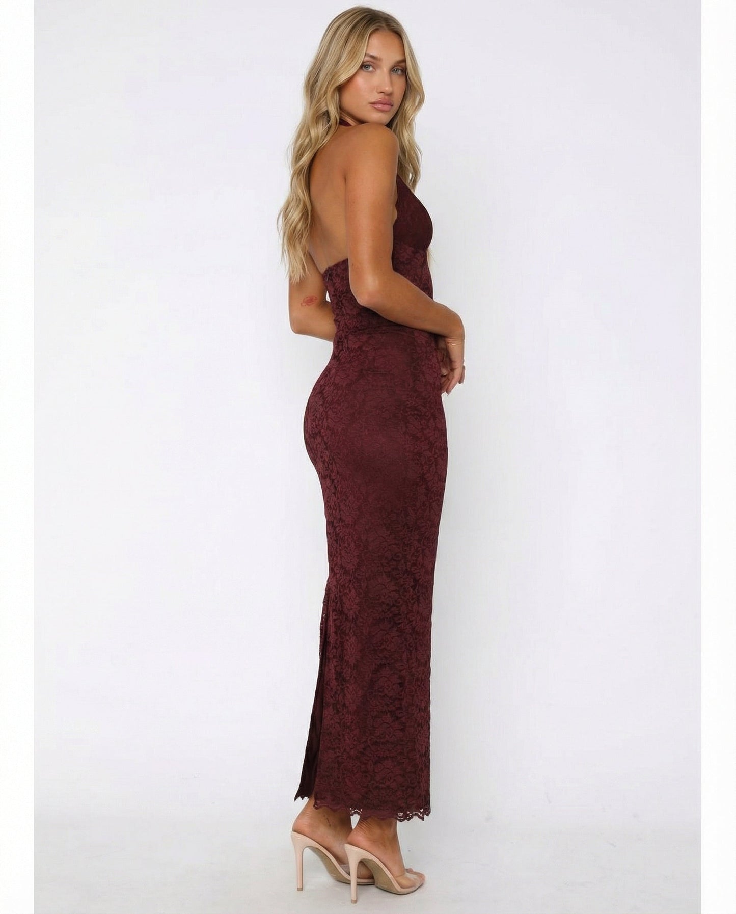 ALMA | Lace Me Maxi Dress
