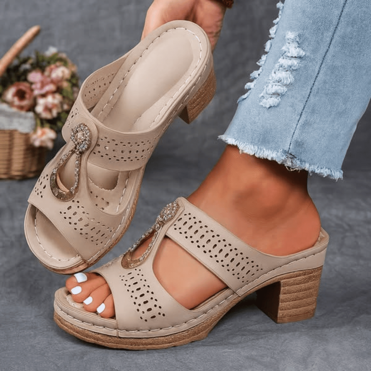 Lisa | Sandales Orthopédiques Confortables